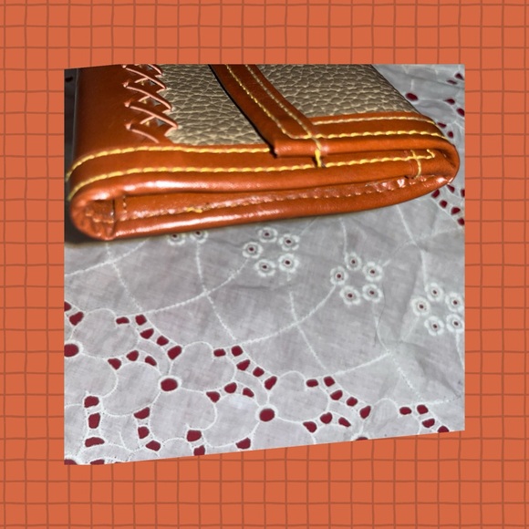 Dooney & Bourke Leather Tri-Fold Wallet - Picture 5 of 7